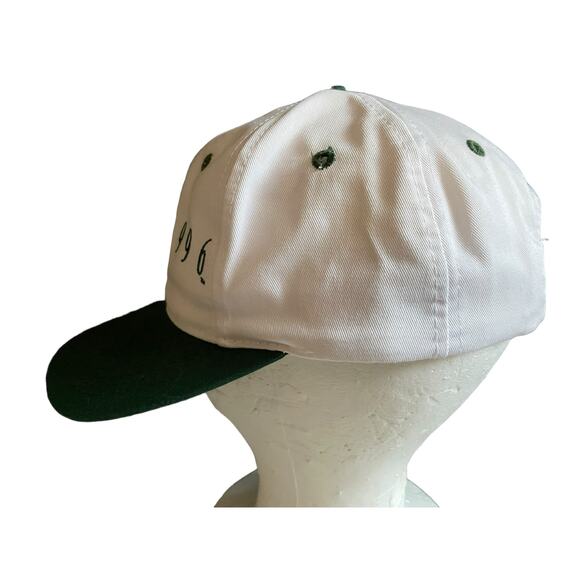 Atlanta 1996 Olympics Green/White Hat Adjustable Snapback Baseball Cap Vintage - Picture 4 of 8